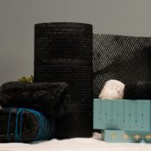 Black Honeycomb Paper